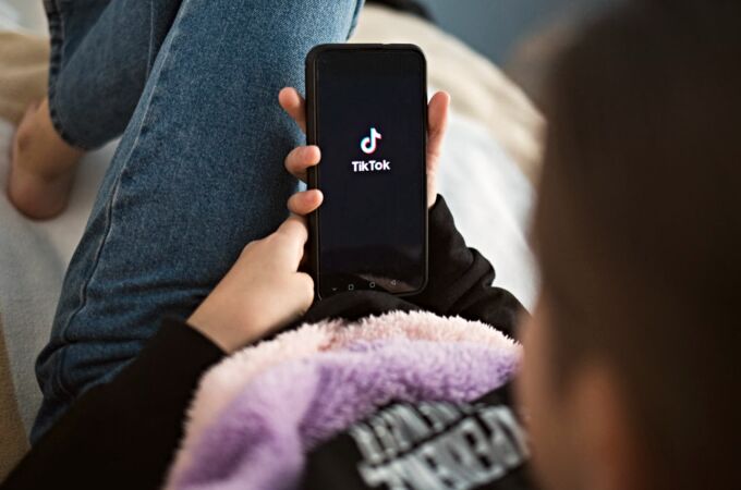 La app móvil de TikTok, una de las redes sociales más populares de la actualidad