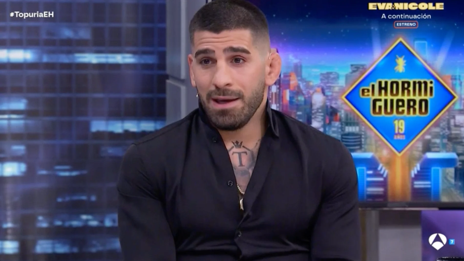 Captura de Ilia Topuria en 'El Hormiguero'