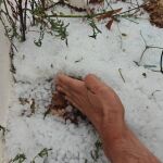 Tremendas granizadas en el interior de Valencia, las imágenes impactan: parece nieve