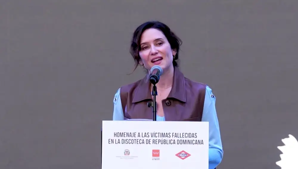 Isabel Díaz Ayuso, presidenta de la Comunidad de Madrid