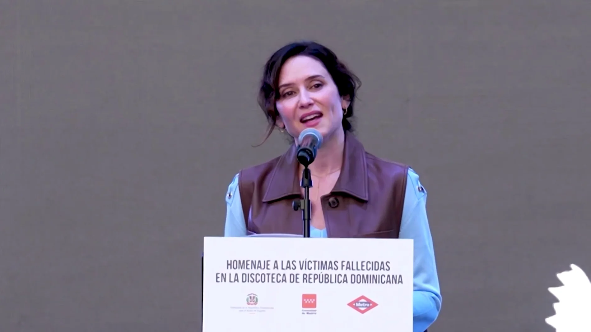 Isabel Díaz Ayuso, presidenta de la Comunidad de Madrid