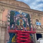 Valencia.- El tapiz de la Virgen homenajea la solidaridad por la dana "como símbolo de la devoción" por la patrona