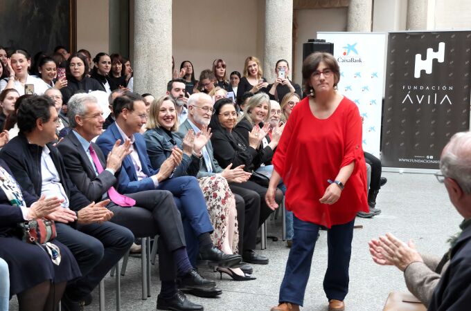 La vicepresidenta Isabel Blanco asiste al desfile de moda inclusivo de la entidad abulense Fundabem