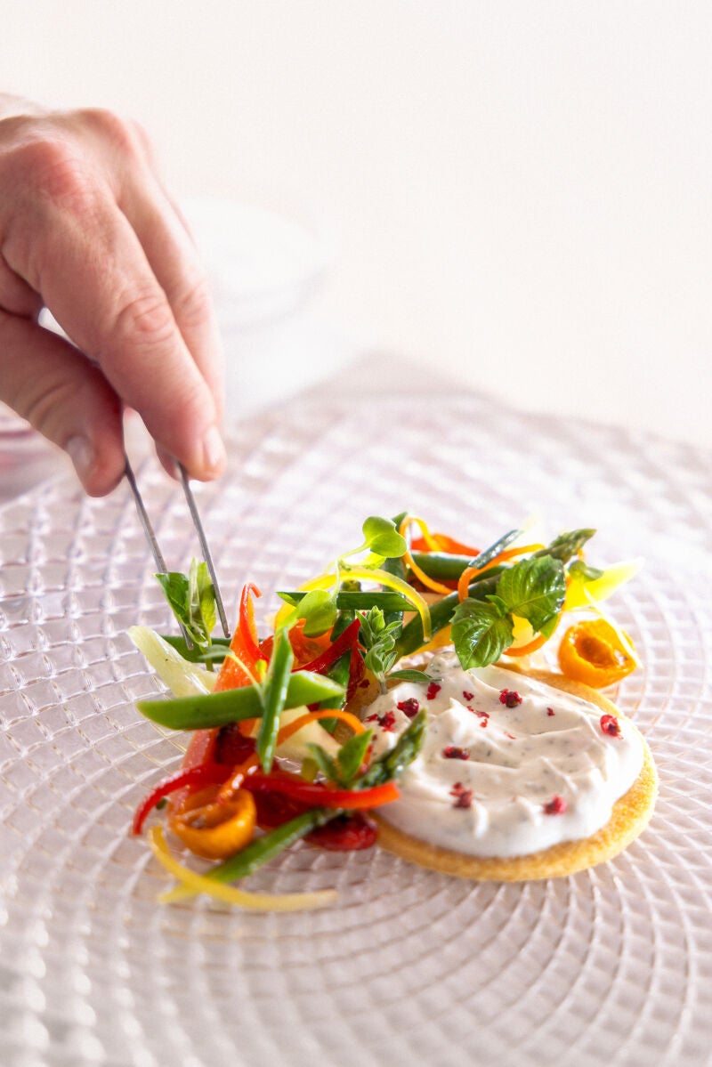 Detalle gastronómico de la exquisita propuesta culinaria del restaurante Solís