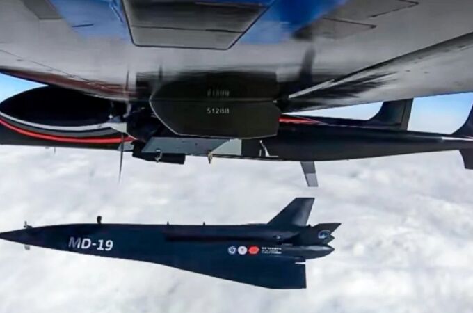 Un MD-19 chino lanzado desde la órbita terrestre