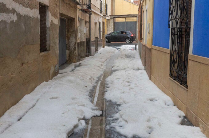 Granizo en Murcia