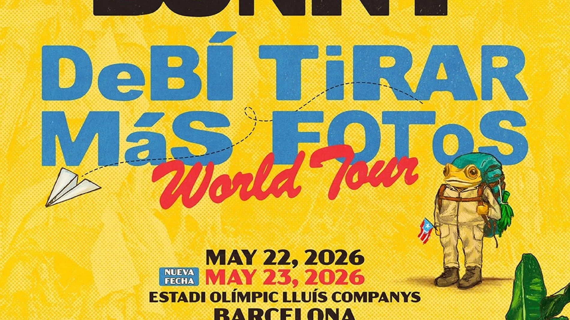 Anuncio de la segunda fecha en Barcelona REMITIDA / HANDOUT por LIVENATION Fotografía remitida a medios de comunicación exclusivamente para ilustrar la noticia a la que hace referencia la imagen, y citando la procedencia de la imagen en la firma 08/05/2025