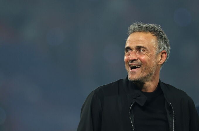 Luis Enrique, después de lograr la clasificación para la final de la Liga de Campeones