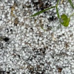 Tormenta eléctrica y granizo en A Cañiza
