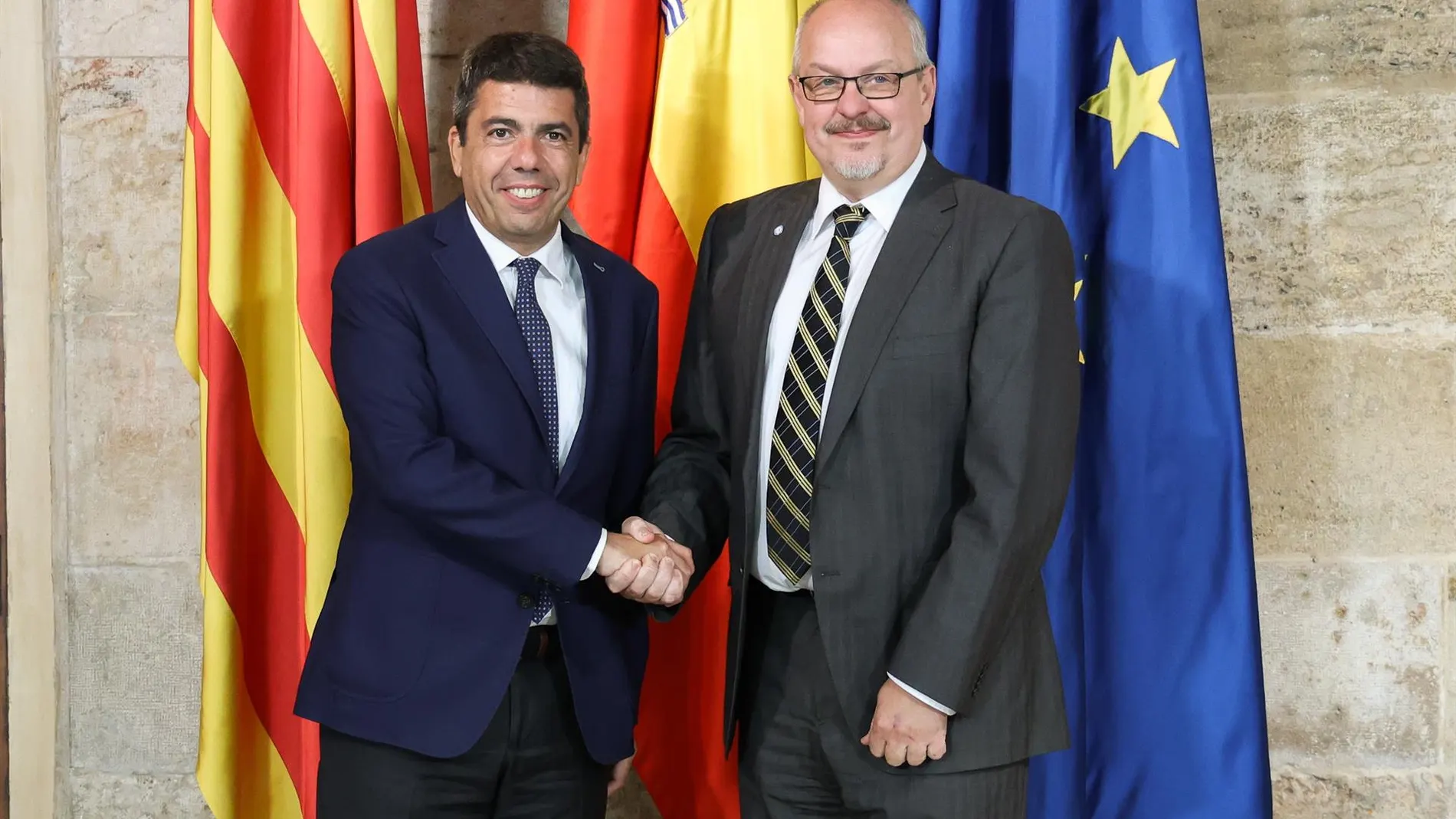 Mazón asegura que el gobierno valenciano colabora "activamente" para que la nueva sede de UNICEF sea "una realidad"