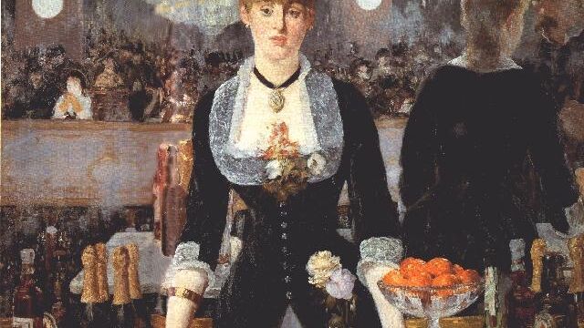 "Un bar del Folies-Bergère", pintado por Manet en 1882