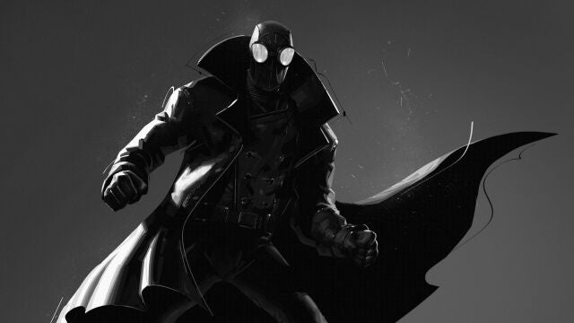 Con su estilo detectivesco de los años 30, Spider-Man Noir representa una versión sombría del héroe arácnido