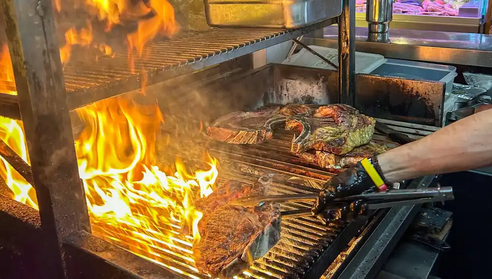 Detalle gastronómico de La Tienta