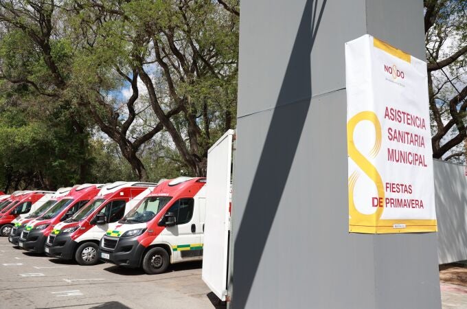 Hospital de campaña junto al Real