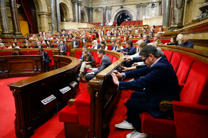 Pleno del Parlamento de Cataluña