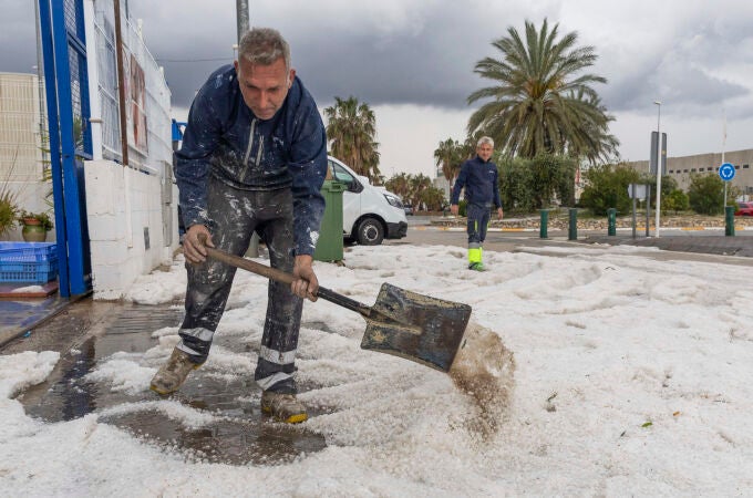 Tormenta de granizo en los municipios de Mula, Bullas, Calasparra y Cehegín