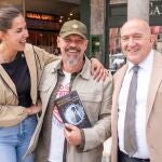 César Pérez Gellida presenta su nueva novela en Valladolid junto a Jesús Julio Carnero y Blanca Jiménez