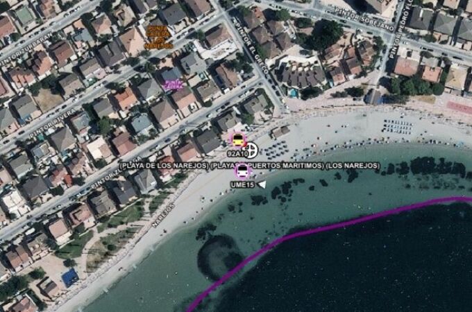 Playa donde ha fallecido la bañista
