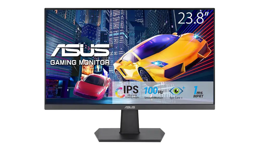 Este monitor incorpora las tecnologías sin parpadeos y baja luz azul