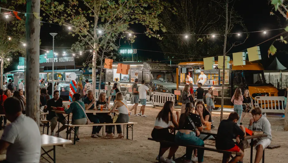 Zona gastronómica de "Arty! World"