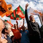 Social Democratic Party president Luis Montenegro campaign event