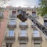Dos personas intoxicadas por humo en un incendio de una vivienda de Arganzuela