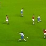 El momento en que Nayim golpeó el balón y dio la Recopa al Real Zaragoza