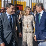 El look de Manuela Villena en la Maestranza de Sevilla.