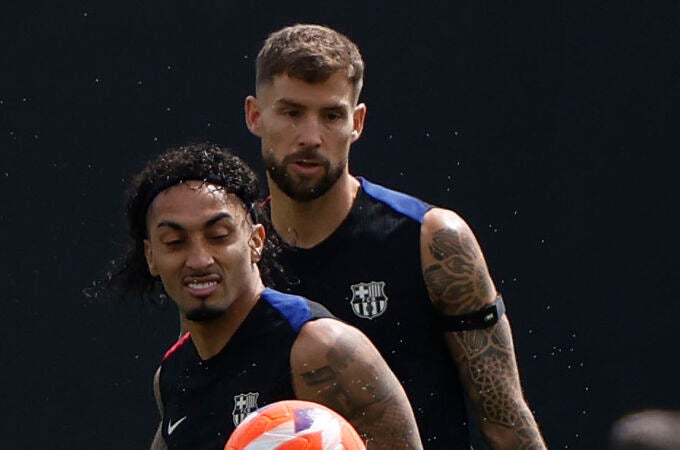 Entrenamiento del FC Barcelona