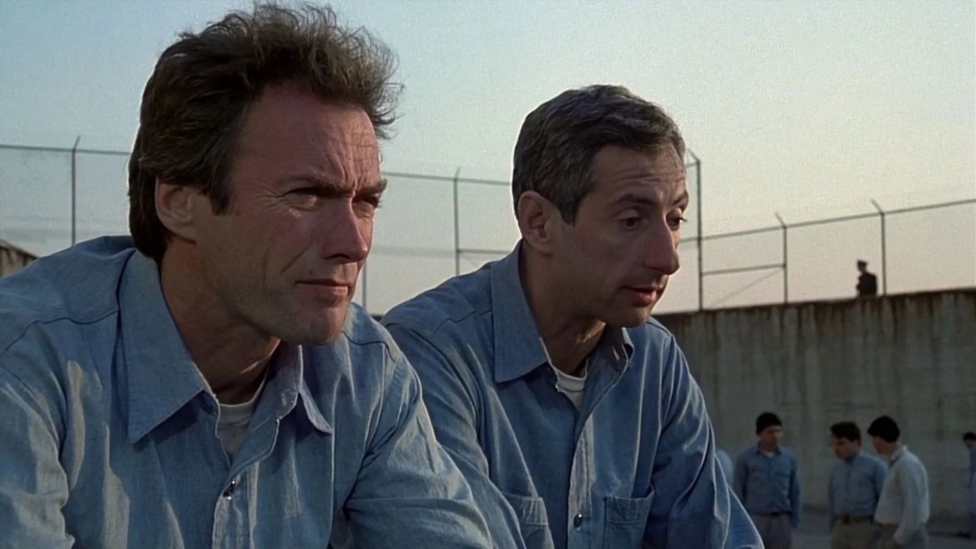 Una escena de "Fuga de Alcatraz" estrenada en 1979
