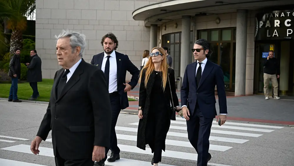 Familiares y amigos despiden a Alfonso de Borbón y Escasany