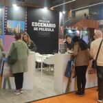 Expositor de Castilla y León ‘Escenario de película’ en la feria Expovacaciones de Bilbao