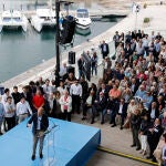 El expresident de la Generalitat y expresidente del PP de la Comunitat Valenciana Francisco Camps celebra un acto al cumplirse tres décadas de la llegada del PP al Gobierno valenciano