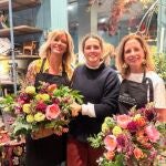 Susanna Griso con look floral.