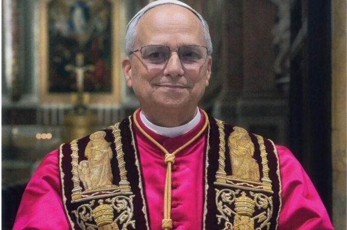 Retrato papal de León XIV