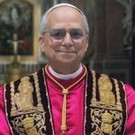 Retrato papal de León XIV