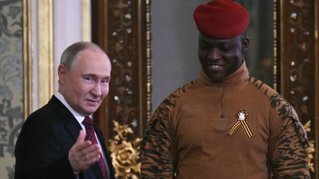 Burkina Faso's military leader Ibrahim Traore visits Moscow