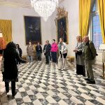 Representantes del sector turístico alemán visitan el Real Sitio de San Ildefonso 