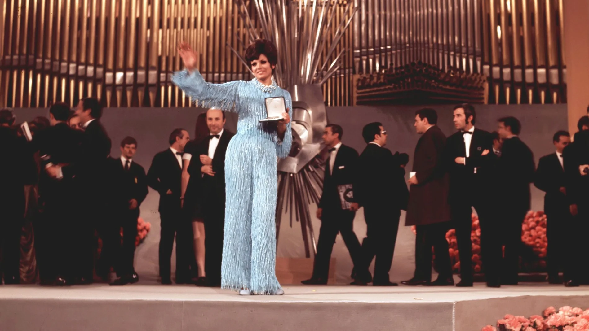 Salomé, ganadora del Festival de Eurovisión de 1969