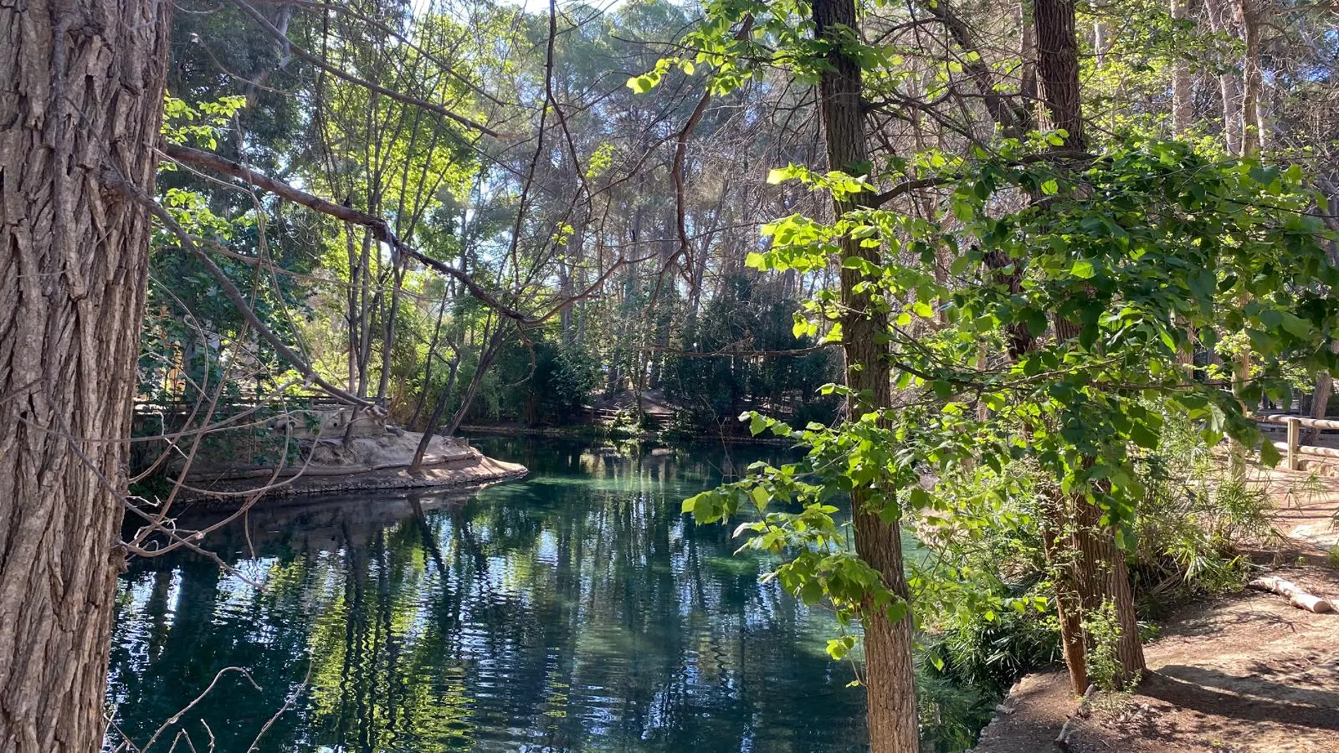 Este lugar fue elegido para levantar en época romana un templo de las ninfas
