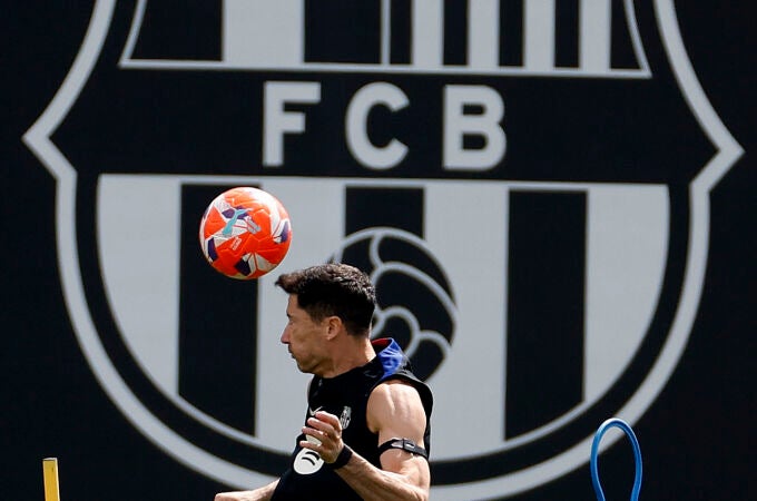Entrenamiento del FC Barcelona