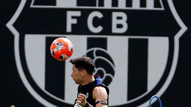 Entrenamiento del FC Barcelona