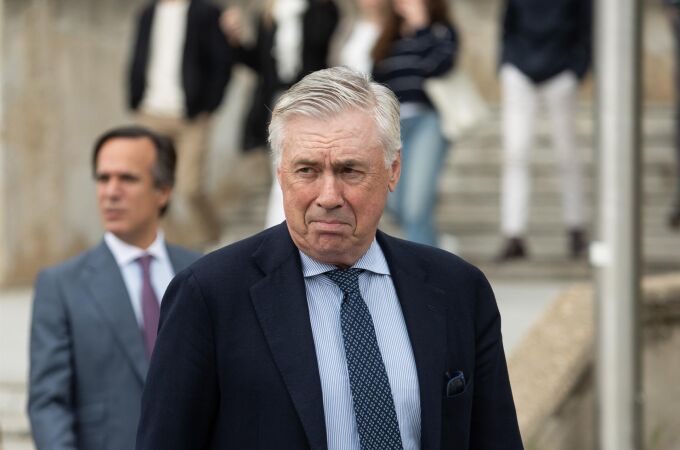 MADRID.-Carlo Ancelotti: "Si los jugadores me escuchan, el Clásico va a salir bien"