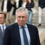 MADRID.-Carlo Ancelotti: "Si los jugadores me escuchan, el Clásico va a salir bien"
