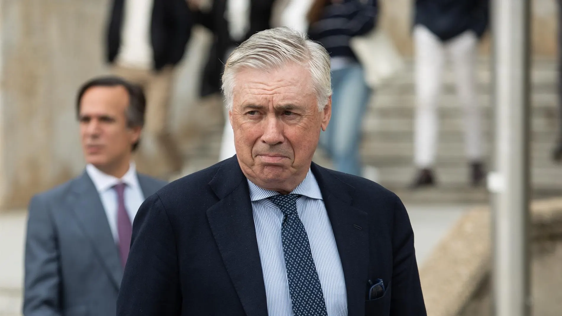 MADRID.-Carlo Ancelotti: "Si los jugadores me escuchan, el Clásico va a salir bien"