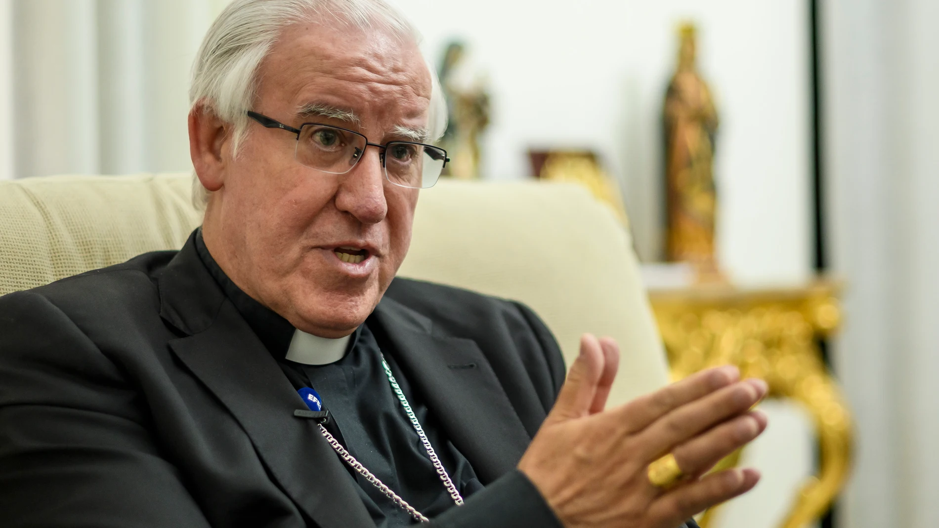 El arzobispo de la Archidiócesis de Sevilla, José Ángel Saiz Meneses