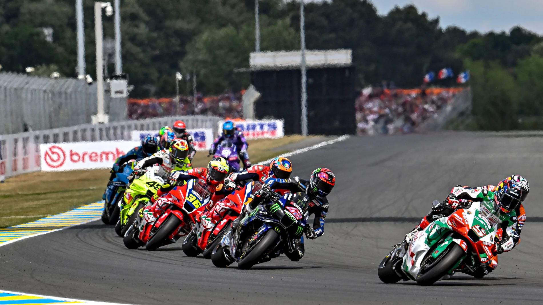 05 ZARCO Johann (fra), LCR Honda Castrol, Honda RC213V, action during the 2025 MotoGP Michelin Grand Prix de France from May 9 to 11th at the Circuit Bugatti in Le Mans, France - Photo Gigi Soldano / DPPIAFP7 10/05/2025 ONLY FOR USE IN SPAIN
