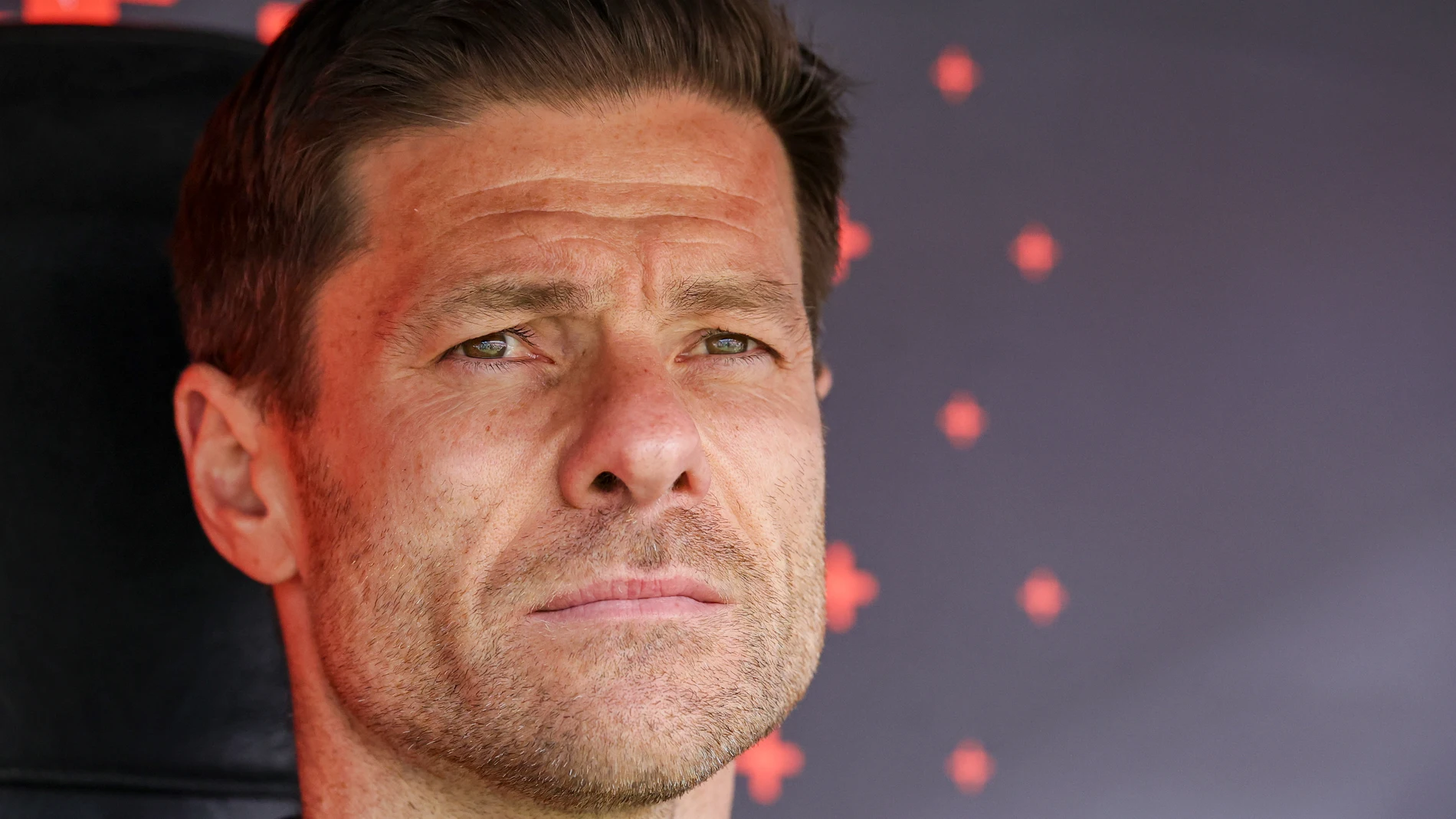 LEVERKUSEN (Germany), 11/05/2025.- Head coach Xabi Alonso of Leverkusen reacts ahead the German Bundesliga soccer match between Bayer 04 Leverkusen and Borussia Dortmund in Leverkusen, Germany, 11 May 2025. (Alemania) EFE/EPA/CHRISTOPHER NEUNDORF CONDITIONS - ATTENTION: The DFL regulations prohibit any use of photographs as image sequences and/or quasi-video.