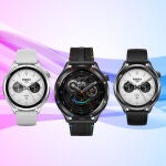 Este reloj inteligente tiene una corona giratoria y un diseño de bisel intercambiable