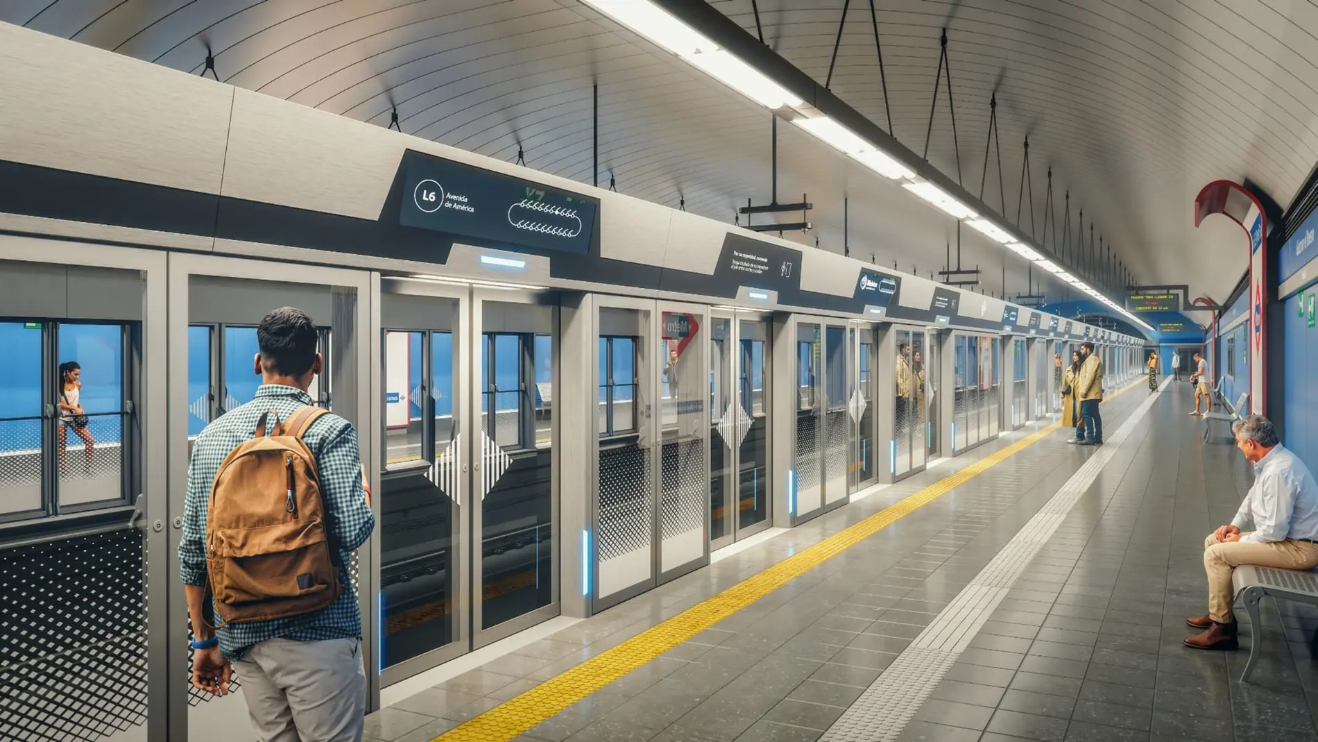 Todo listo para las obras de automatización de la Línea 6 de Metro de Madrid